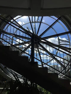The perspective from inside the clock