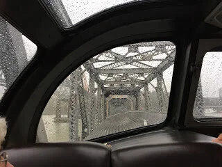 Return by train to the Wet Coast