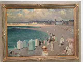 Les deux plages, Parame et St. Malo by Clarence Gagnon