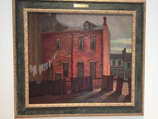 Canadian painter Lawren Harris in an early pre-abstract phase