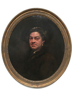 Pre-cartoon genre artist Hogarth portrait on view at Audain