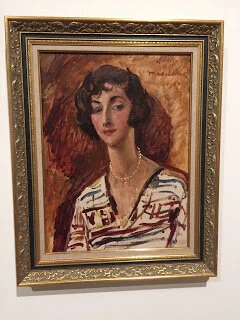 Madeleine graces the walls of the Audain