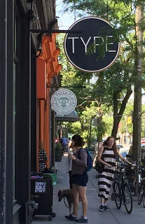Indie bookstore Type in Toronto
