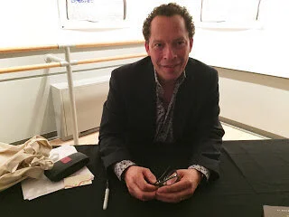 Lawrence Hill and Mohamed Fahmy at recent CWS