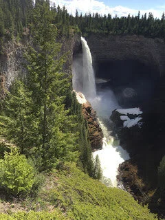 The spectacular Wells Gray Park has many waterfalls