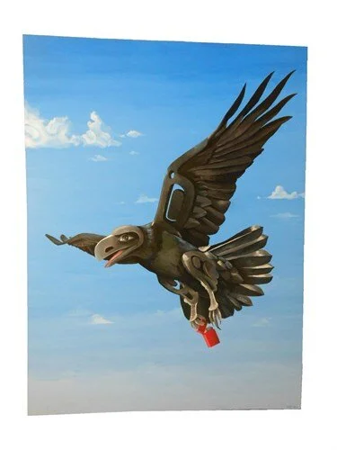 Ironic paintings by Shawn Hunt