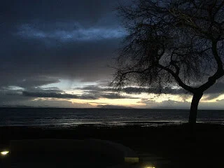 Wind, cloud and flight at White Rock Beach