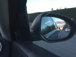 Looking in the rear view mirror