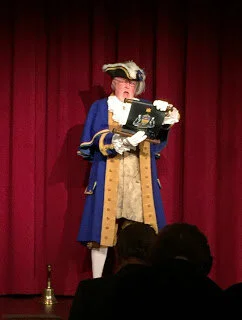 Victoria Town Crier opens recent Sidney Literary festival