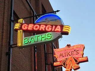 Historic neon signs in Edmonton recall past institutions