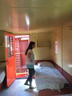 Staff quarters and train post office