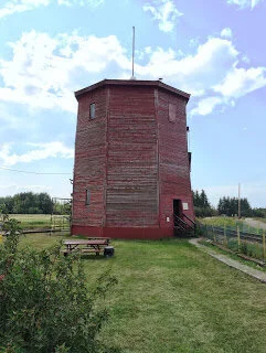 Water tower at the Railway Museum