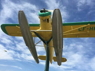 Wop May plane still in the air at Alberta Aviation Museum
