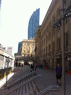 Downtown Toronto then and now: Union Station