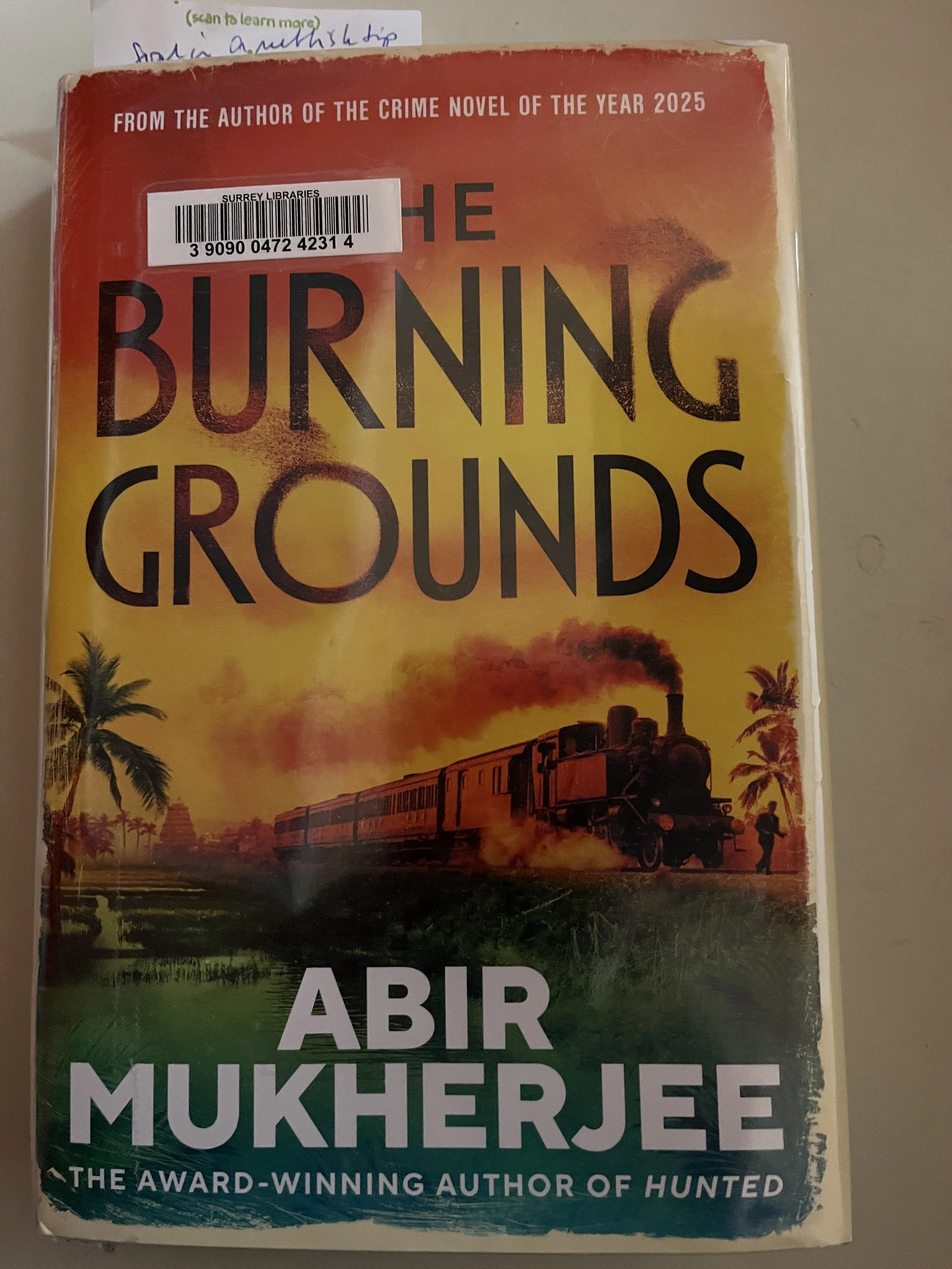 The Burning Grounds by Abir Mukherjee