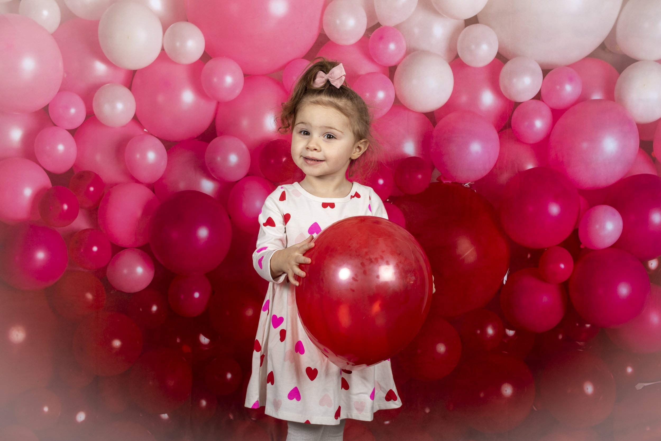 Red Ombre Balloon