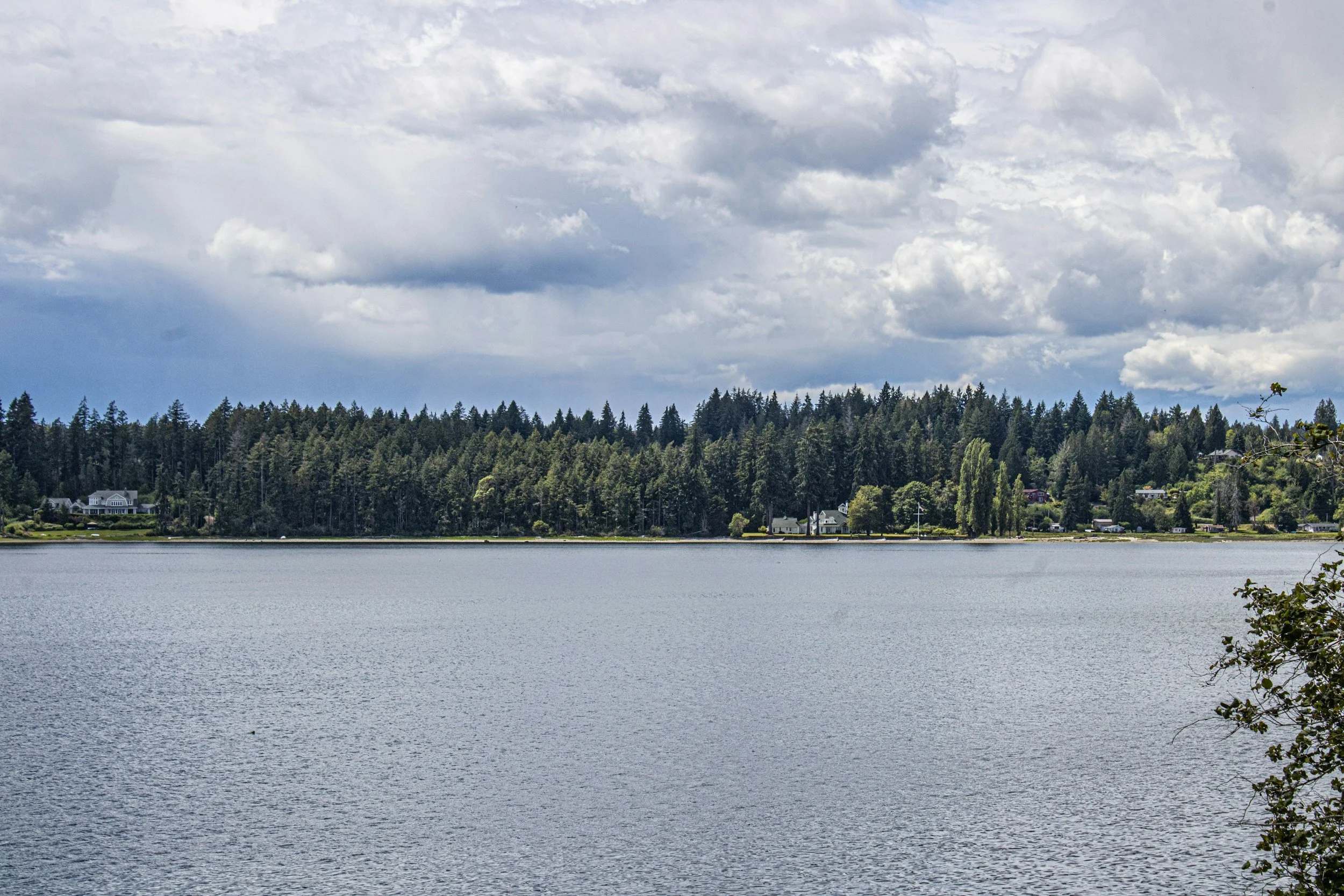 Overlooking Hayden Lake in Kootenai County