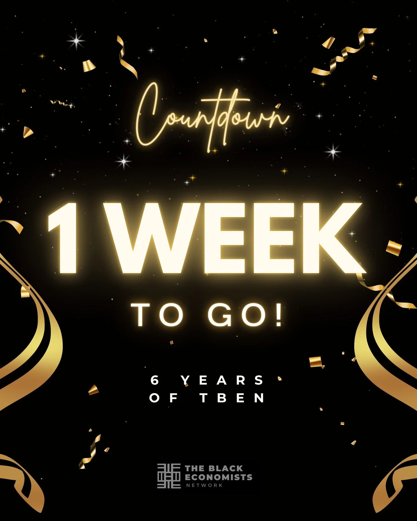 1 WEEK TO GO! 🎉

We&rsquo;re just one week away from celebrating six incredible years of TBEN! 

Join us on Wednesday, 5th November, for an evening of reflection, connection, and inspiration as we look back on TBEN&rsquo;s journey - and look ahead t