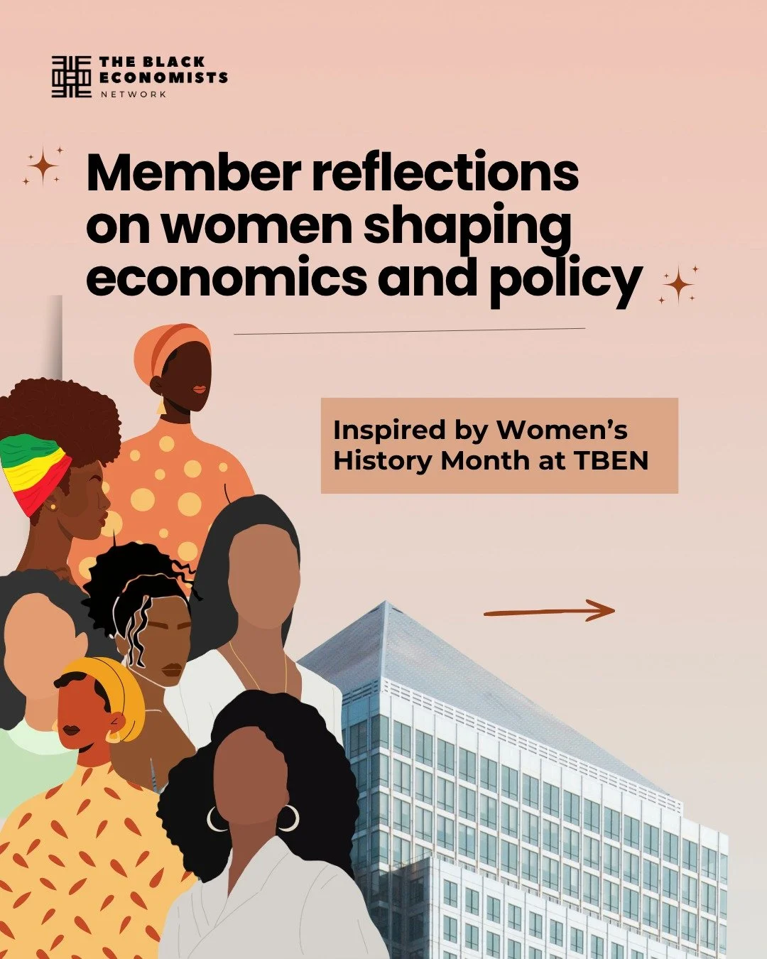 A little insight into one of the conversations we recently shared with TBEN members.

In March, we invited members to reflect on the role women play in shaping economics and policy, inspired by themes from The Double Tax by Anna Gifty Opoku-Agyeman.
