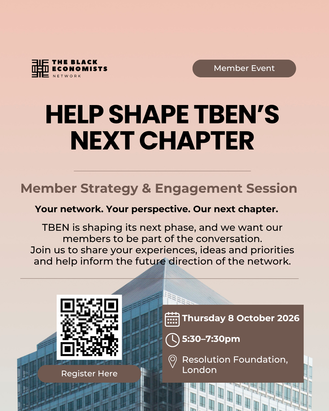 Help Shape TBEN’s Next Chapter