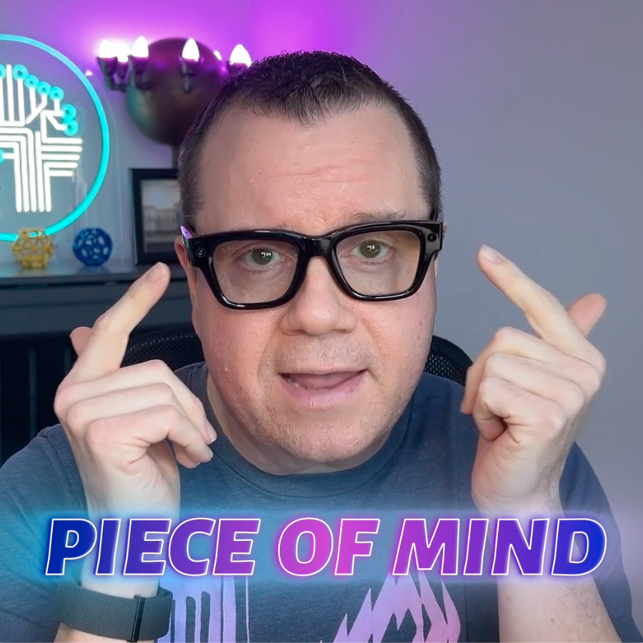 Meta Ray-Ban Display glasses as a wearable teleprompter 👓