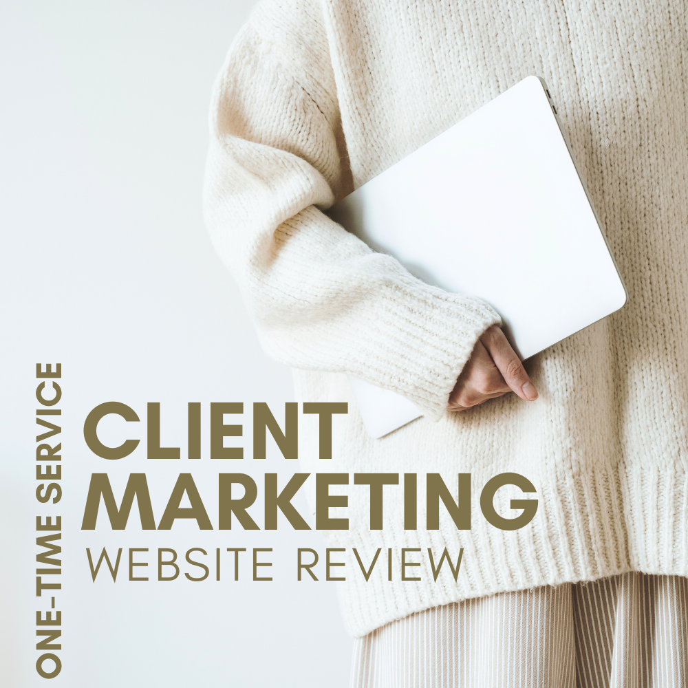 Client Marketing: Website Review