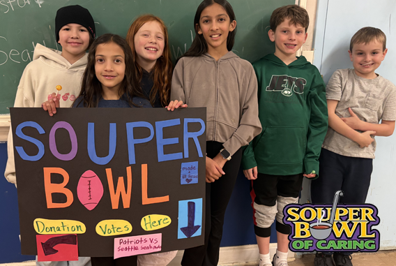 Souper Bowl Food Drive for Westfield Food Pantry
