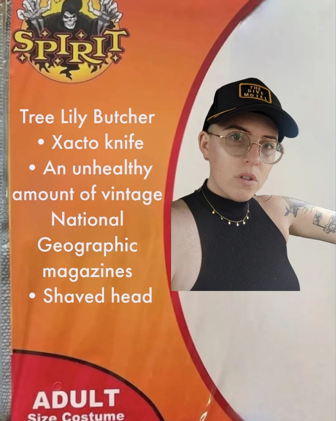 Be Tree Lily Butcher this Halloween! 🎃