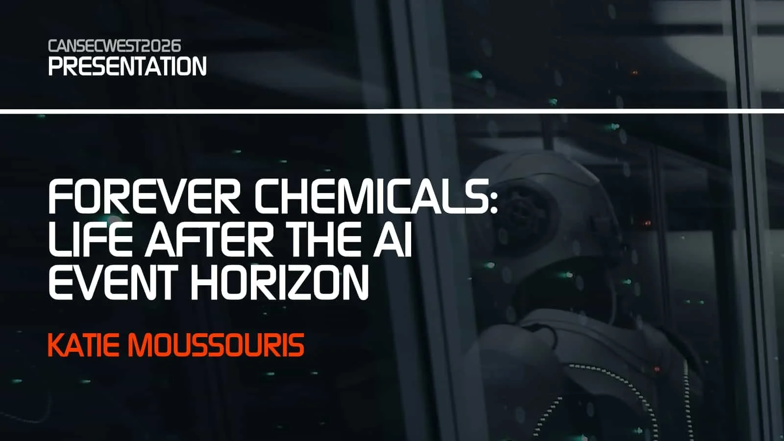 [KEYNOTE] Forever Chemicals: Life After the AI Event Horizon