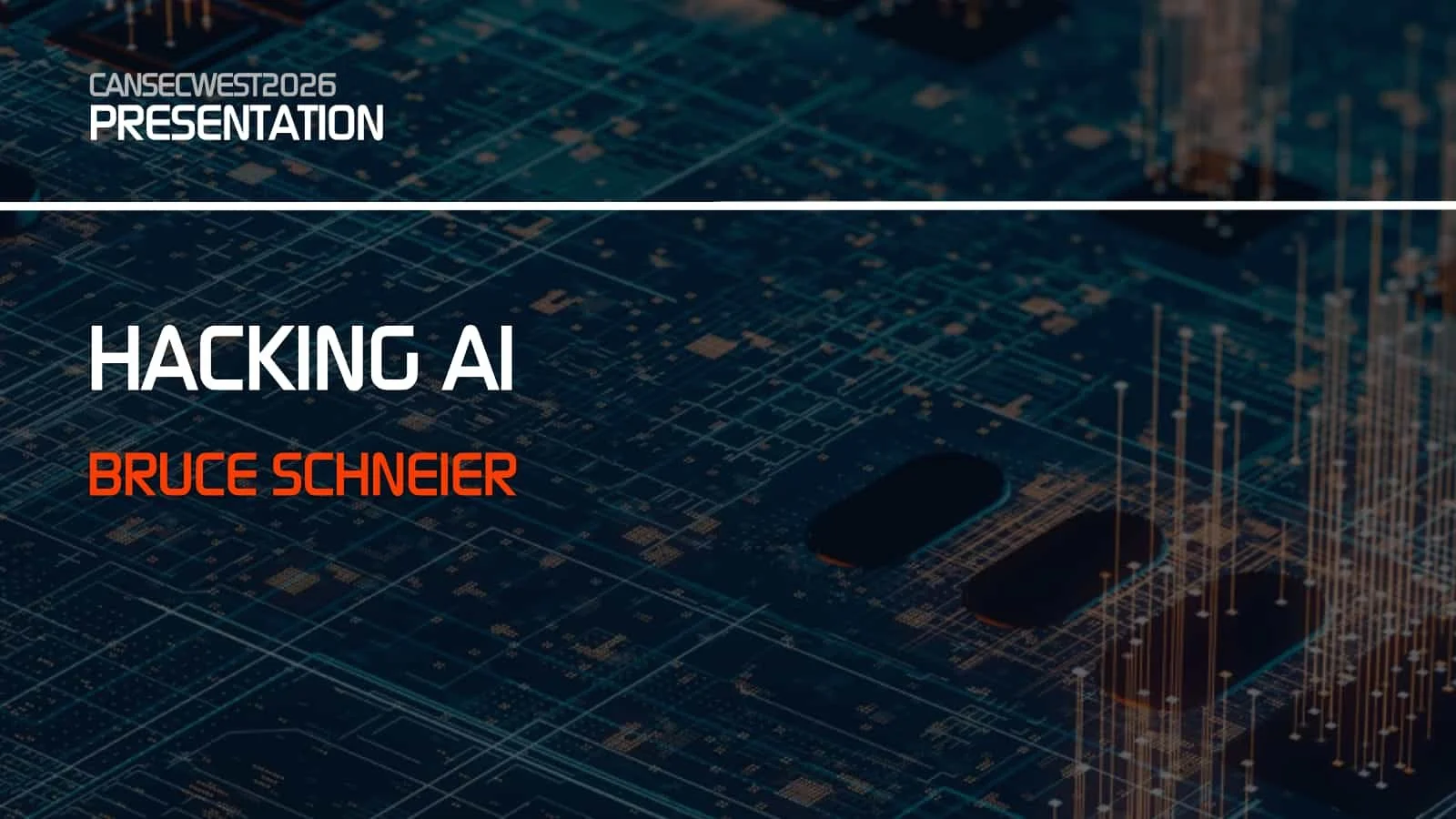 [KEYNOTE] Hacking AI
