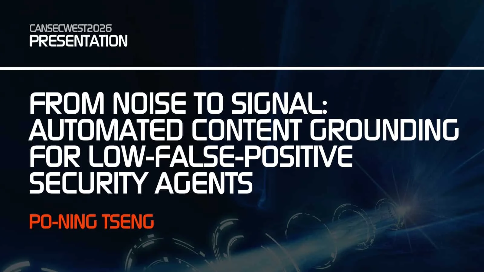 From Noise to Signal: Automated Context Grounding for Low-False-Positive Security Agents