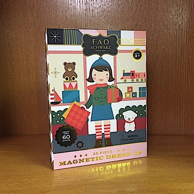fairy tale friends magnetic dress up Fairytale Magnetic Wooden Puzzle Set with Cotton Bag main image 1