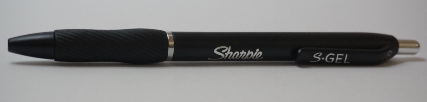 Sharpie S-Gel and Pilot G2 Retractable Pen Comparison 