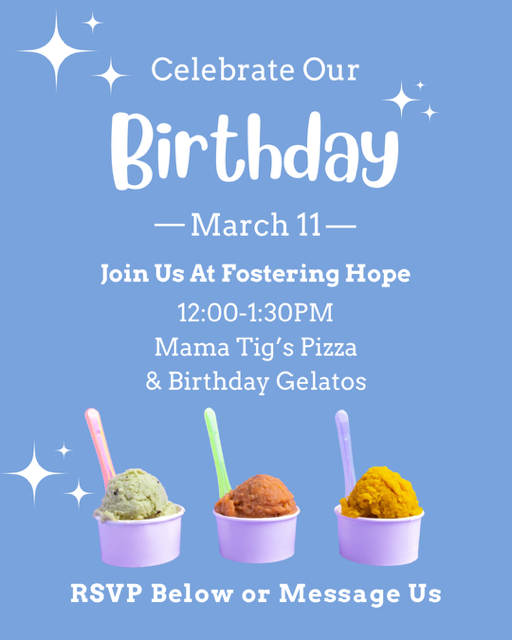 Pizza, Gelato &amp; Birthday Wishes