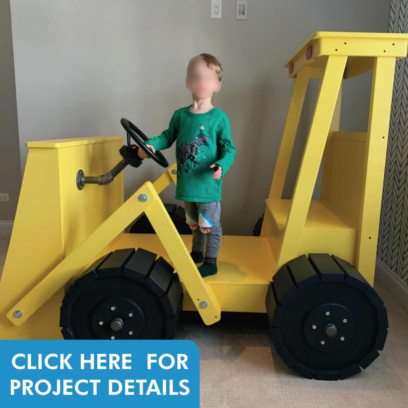 Design+Build: Custom Tractor Bookcase Chair