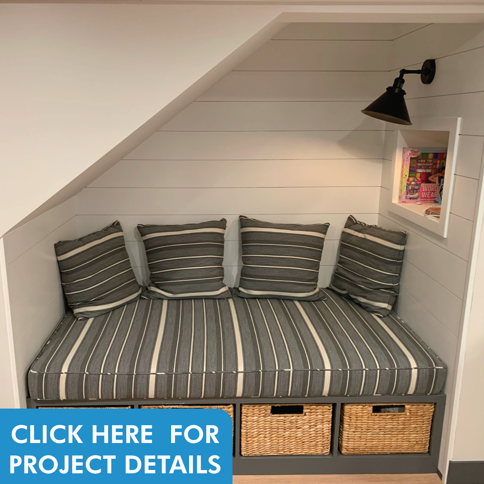 Design+Build: Custom Built-In Reading Nook