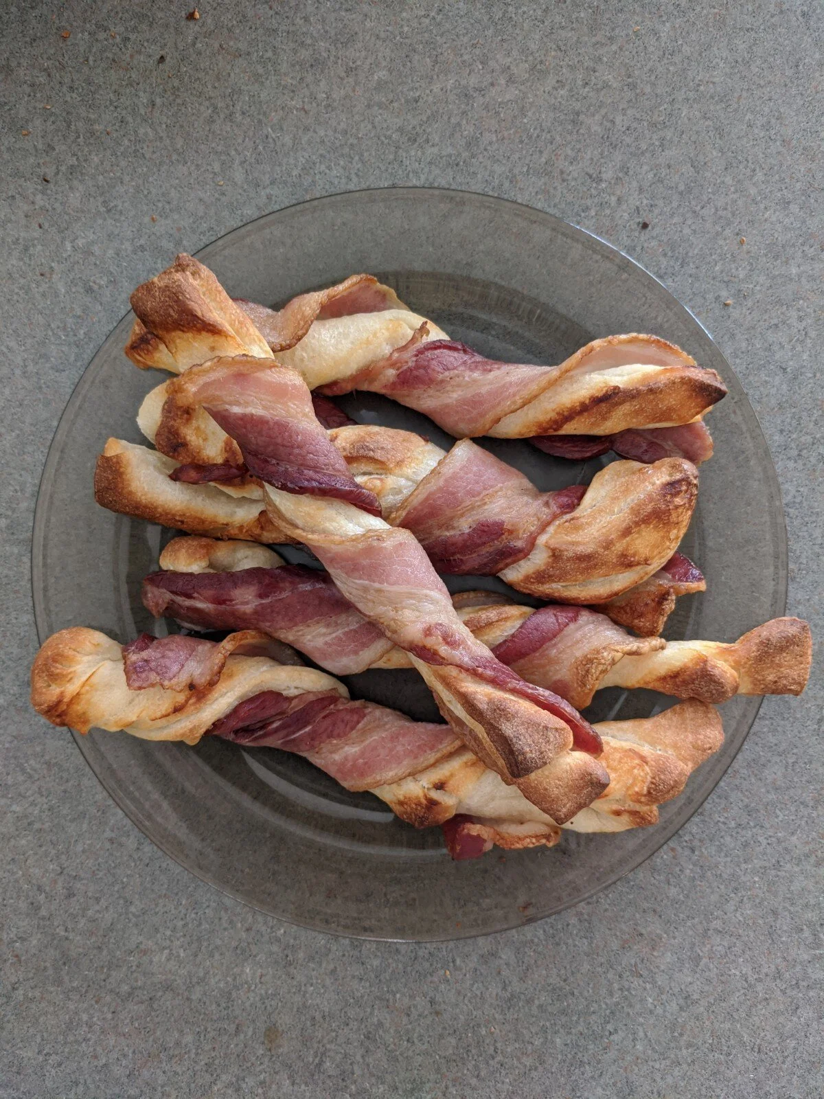 bacon wrapped breadsticks