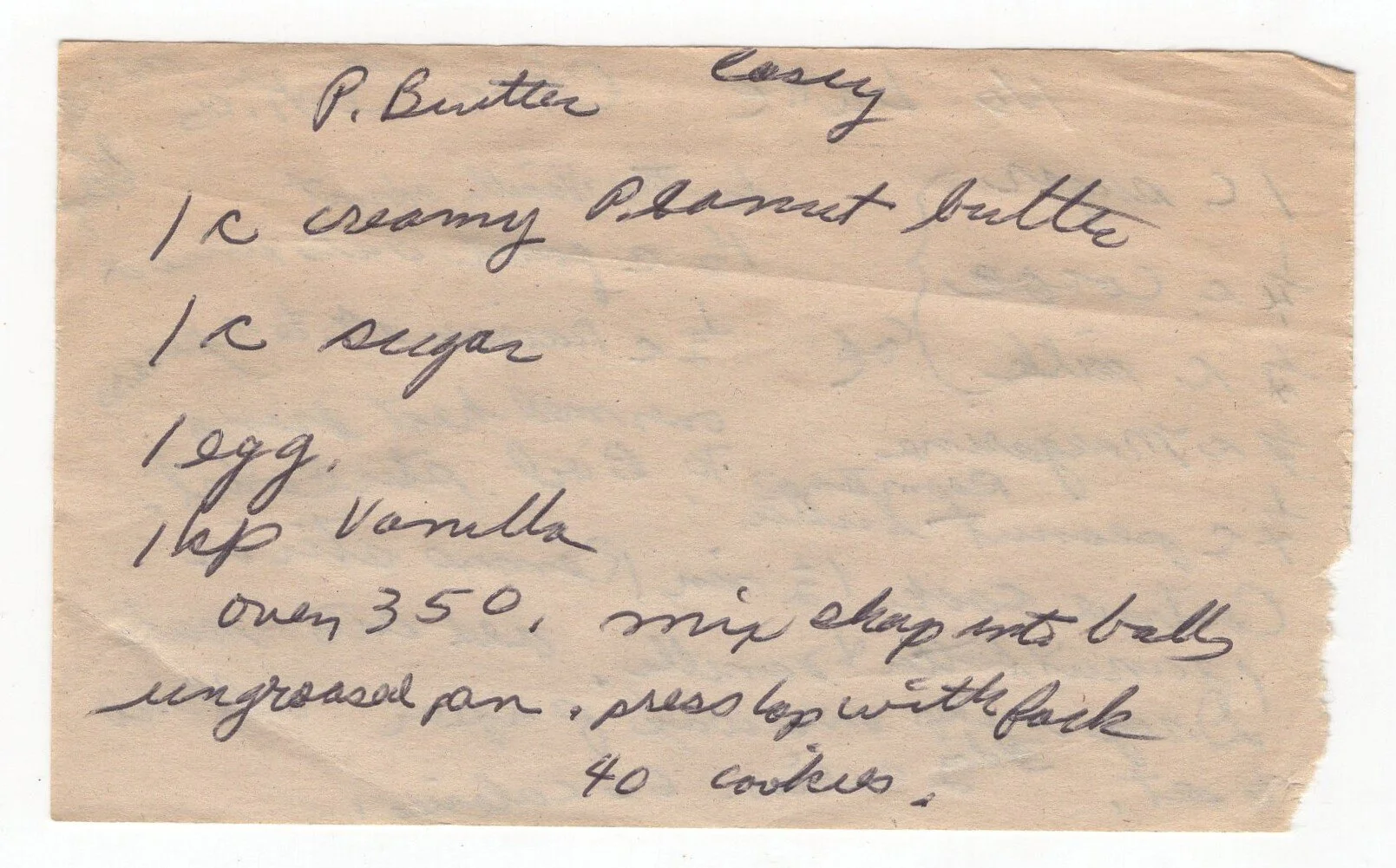 peanut butter cookies - easy .jpg