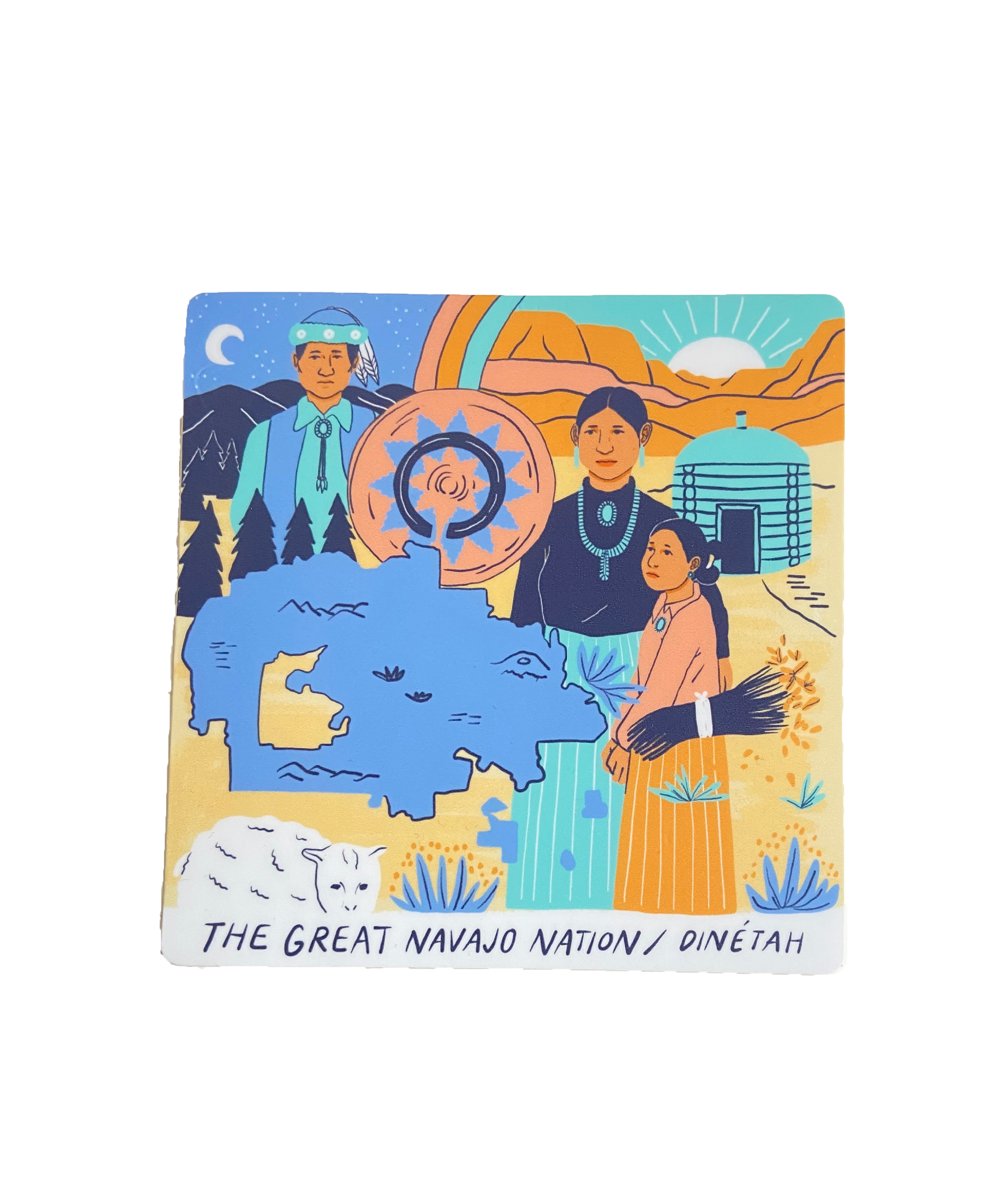 The Great Navajo Nation sticker