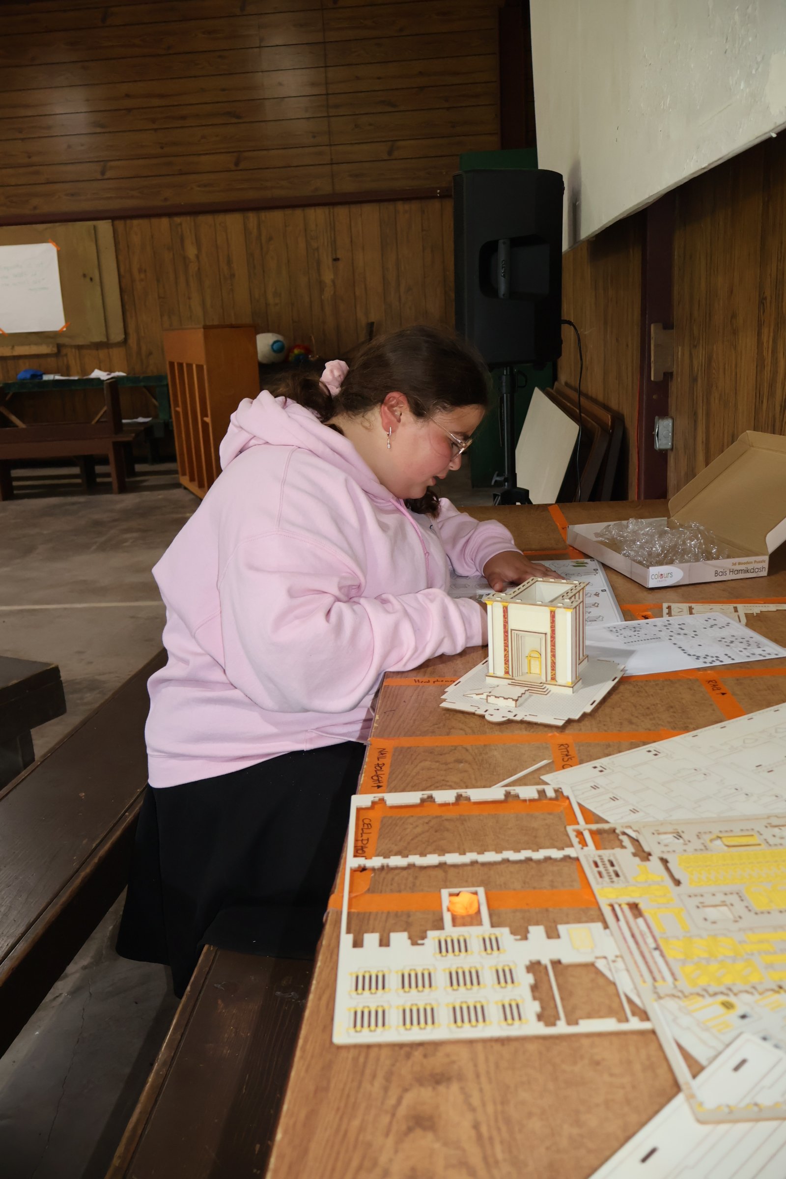 Building a 3D Beis Hamikdash puzzle on Tisha B'av