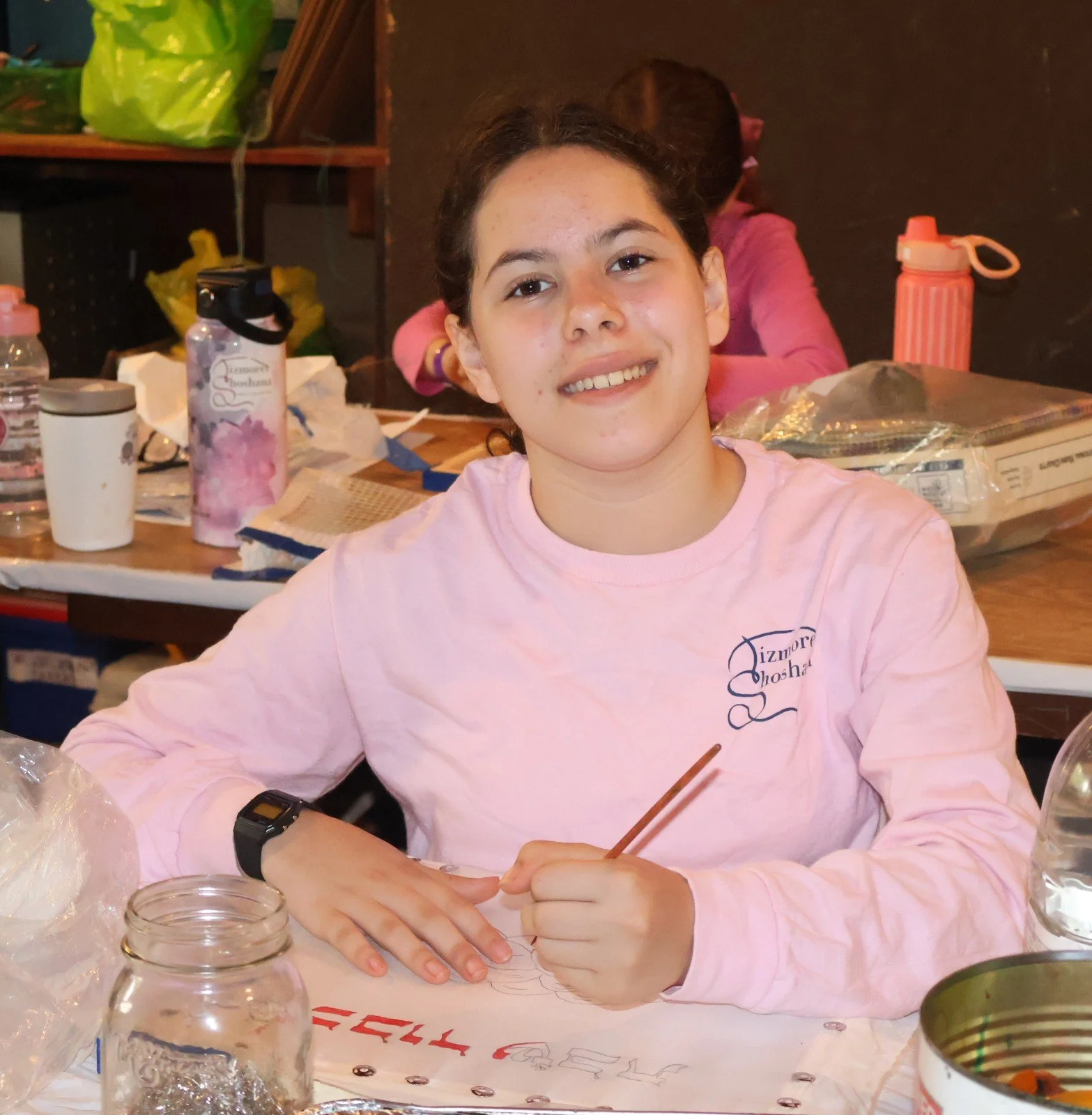 Silk painting challah covers