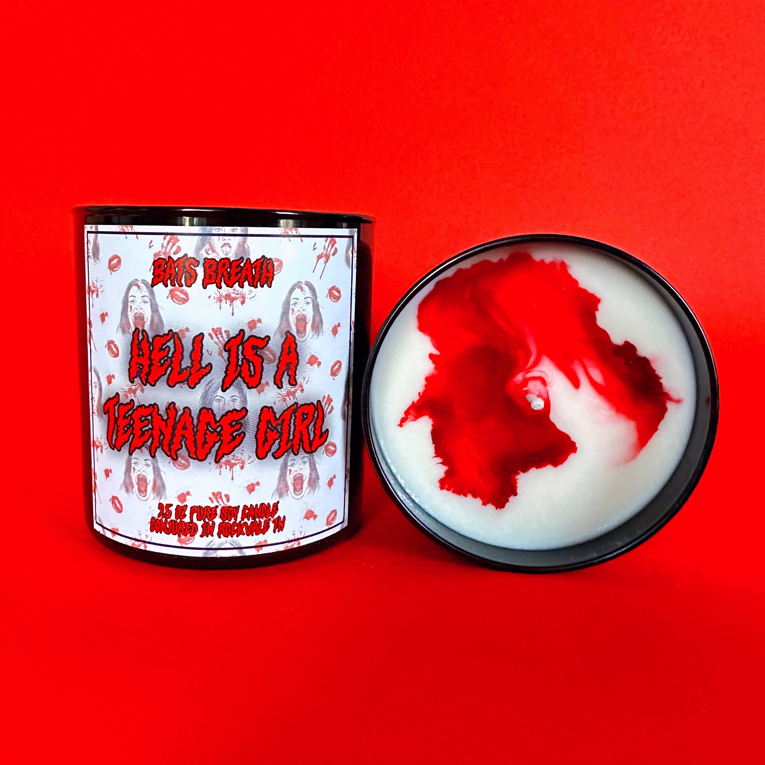 "Hell Is A Teenage Girl" Candle - Love Spell
