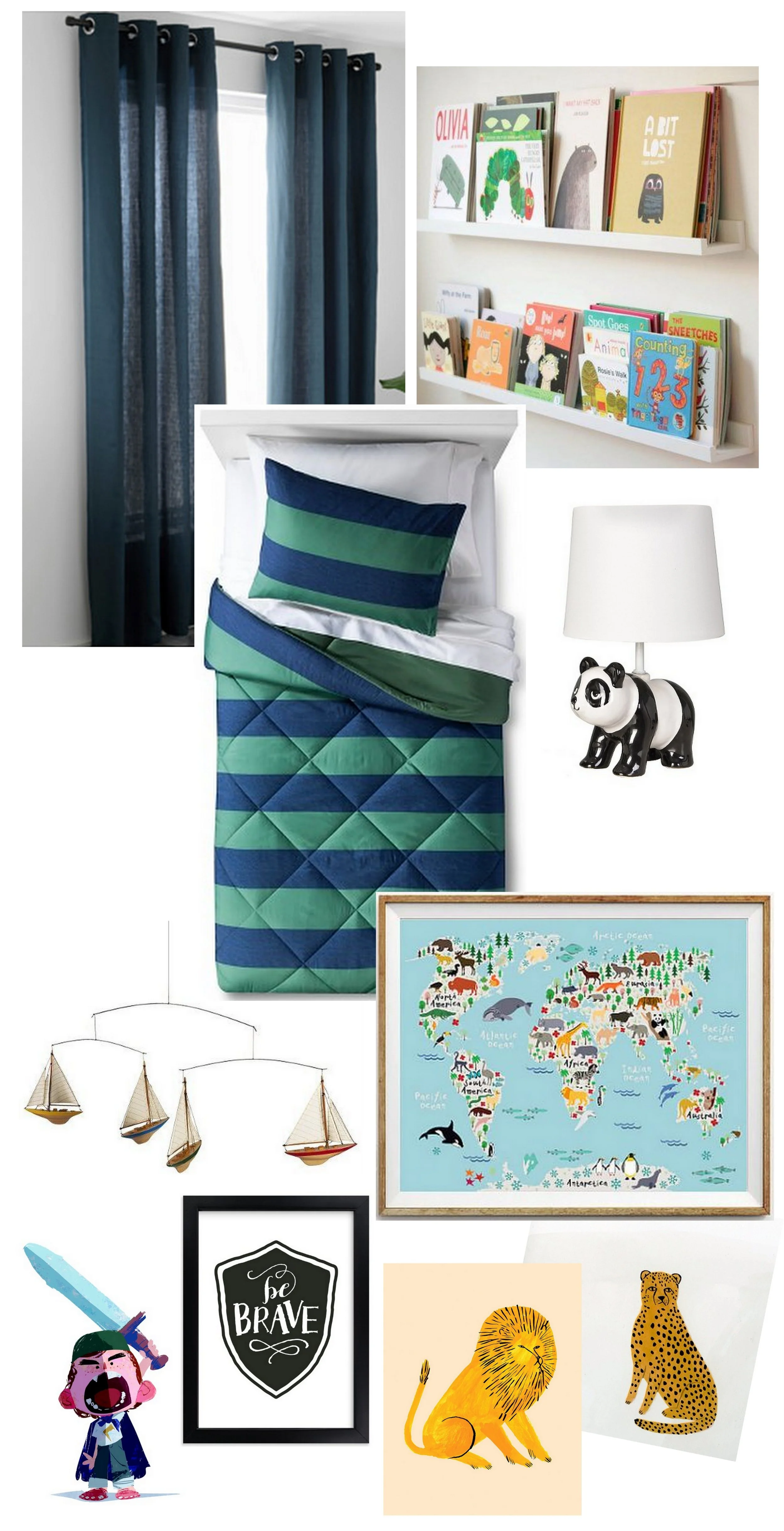 Inspiration for a Toddler Boy's Room | Cassia & Co.