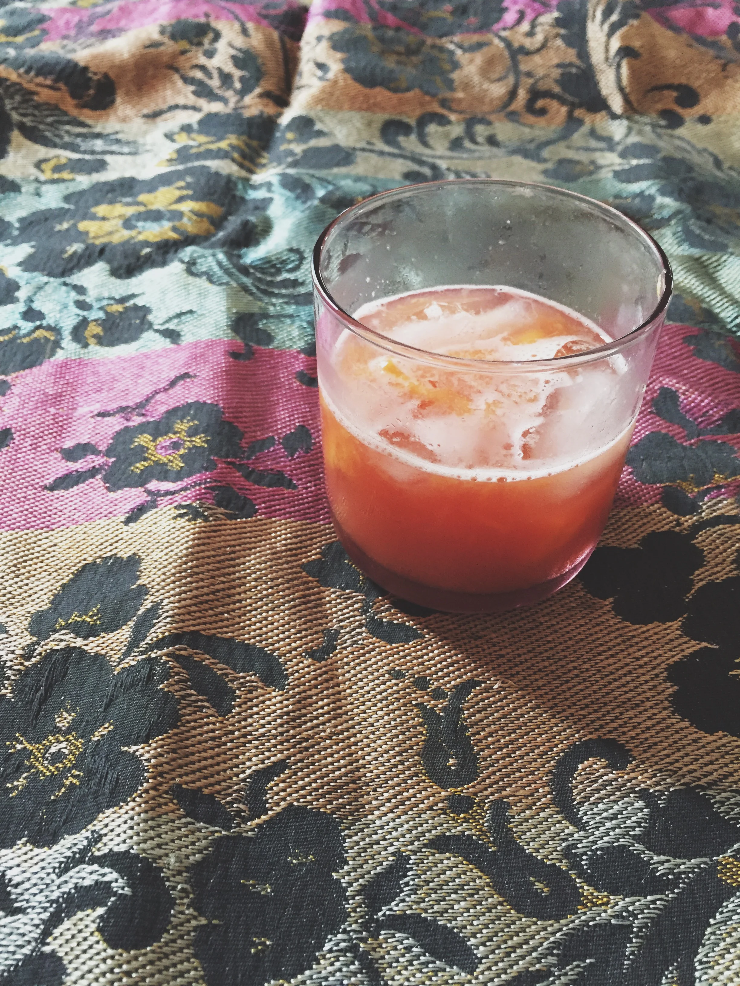 Peach &amp; Rum Punch | Cassia &amp; Co.