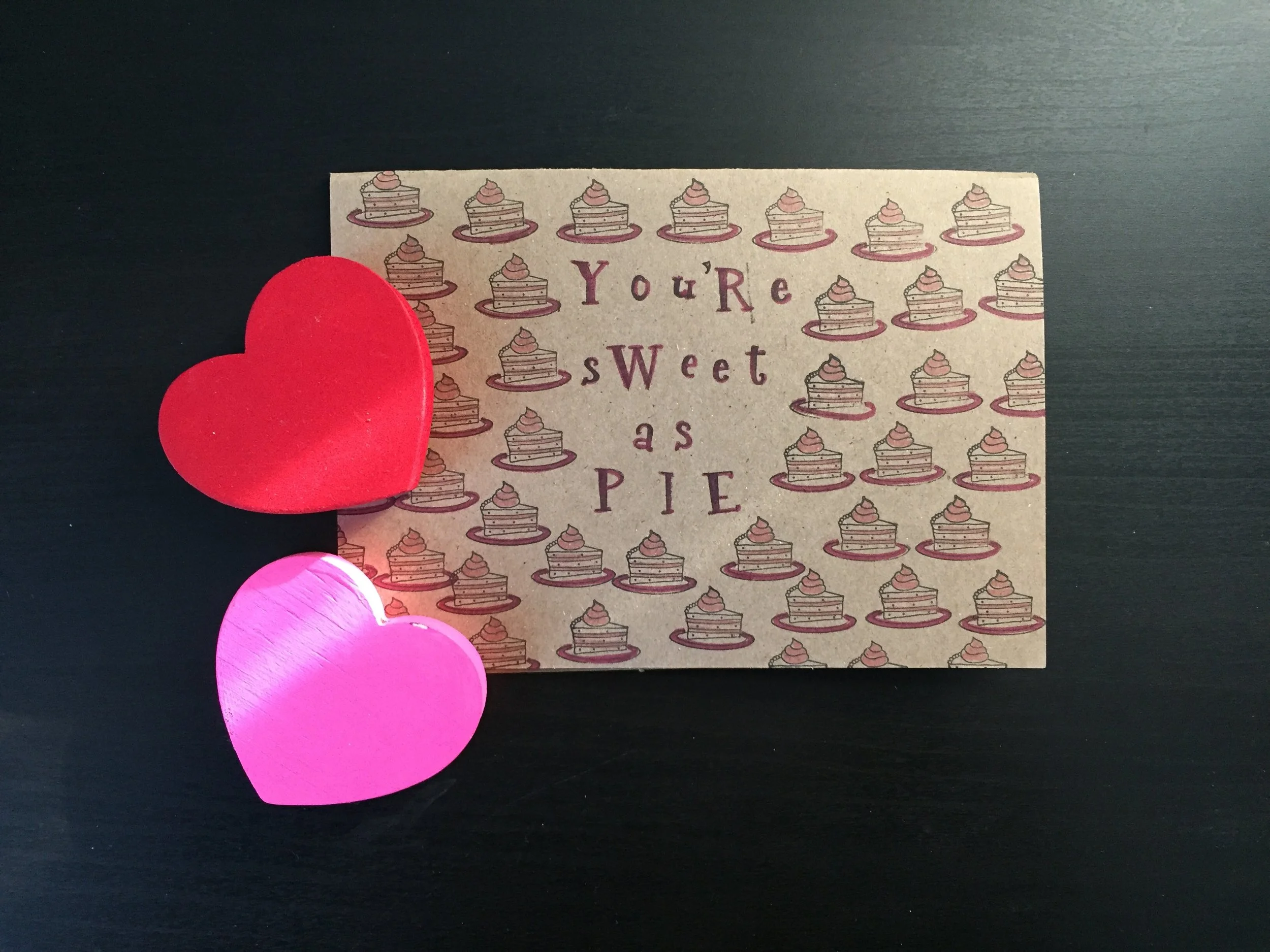 "You're Sweet as Pie" Valentine | Cassia & Co.