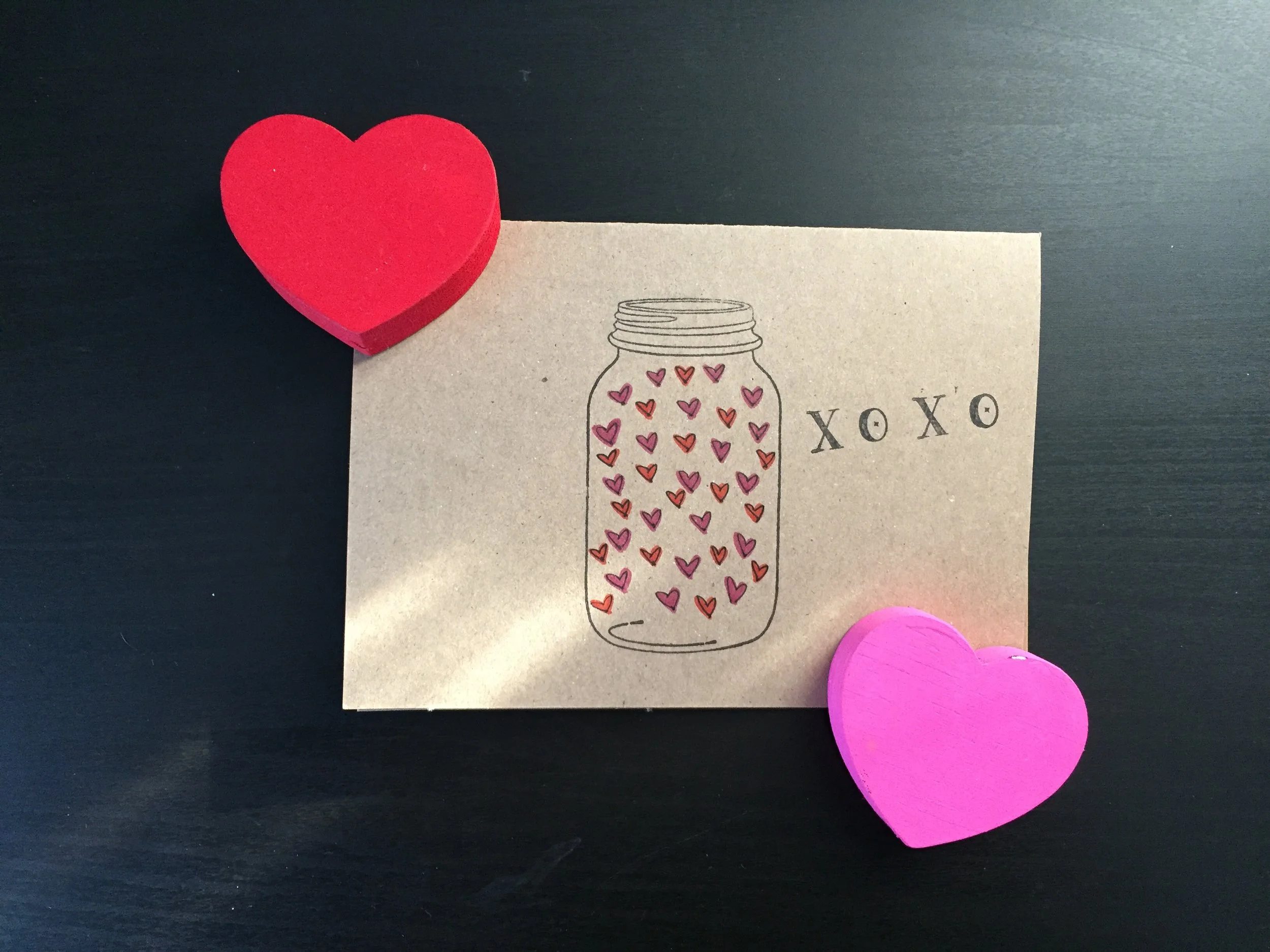"Sending Hugs & Kisses" Valentine | Cassia & Co.