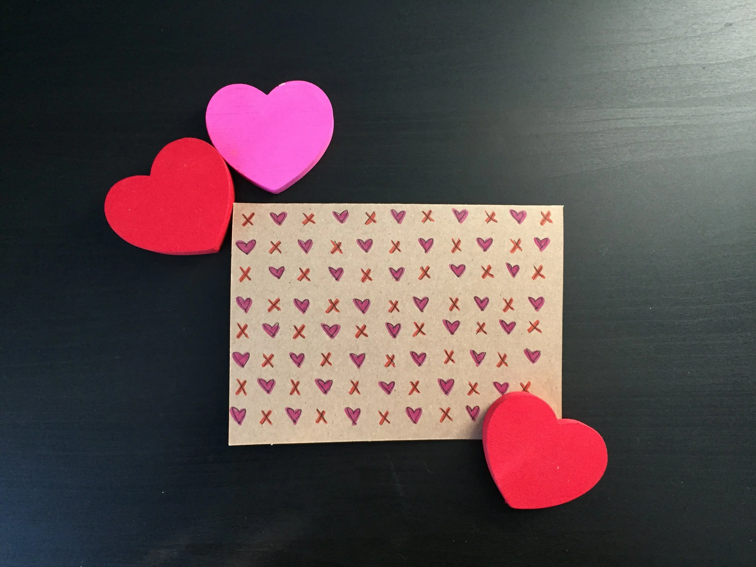 X's and Hearts Valentine | Cassia & Co.