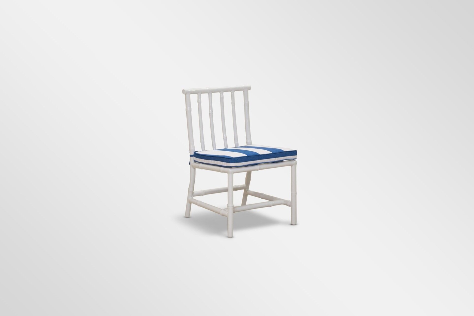 Foxy Low Back Dining Chair in Stripe