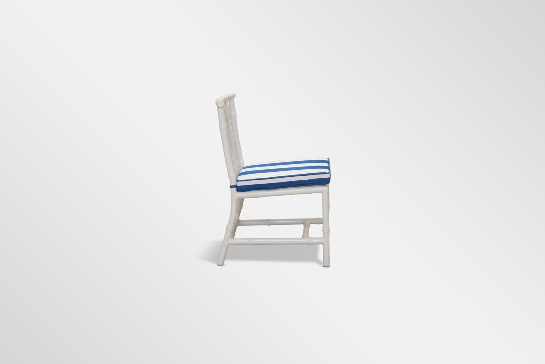 Foxy Low Back Dining Chair in Stripe