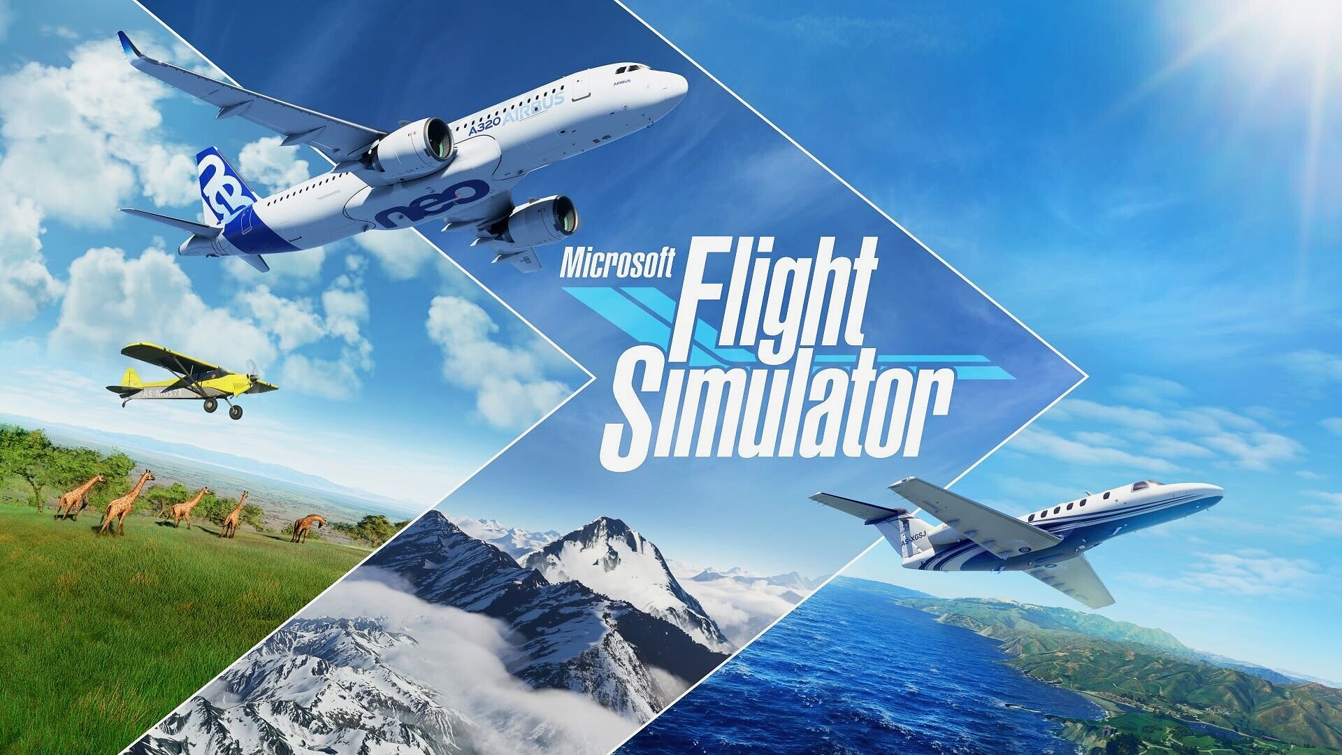 4K) Flight Simulator 2023 - MAXIMUM GRAPHICS - A320 - SANTOS